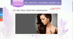 Desktop Screenshot of beavertonnailsspa.com